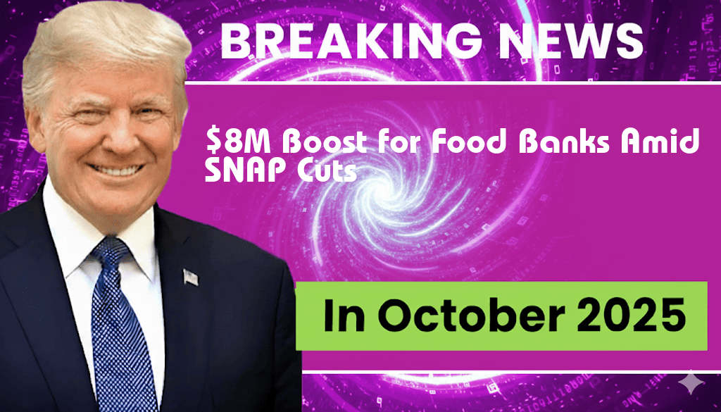 $8 Million Injection for Food Banks Amid Reductions in SNAP Benefits