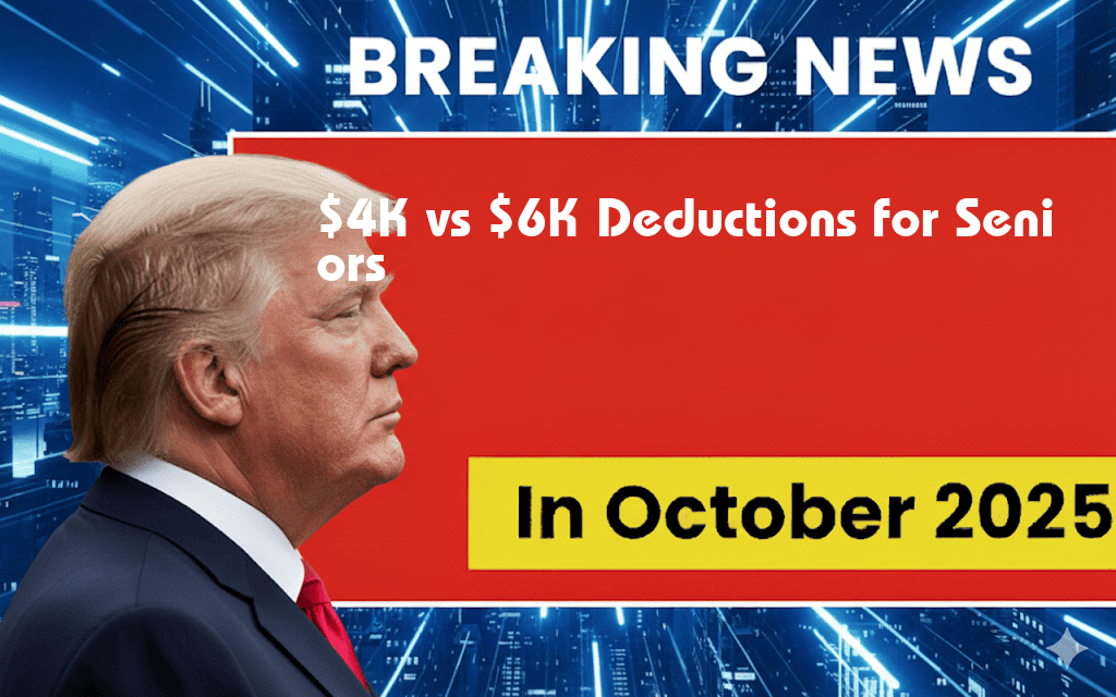 Comparing $4,000 and $6,000 Deductions: Which Seniors Benefit More?
