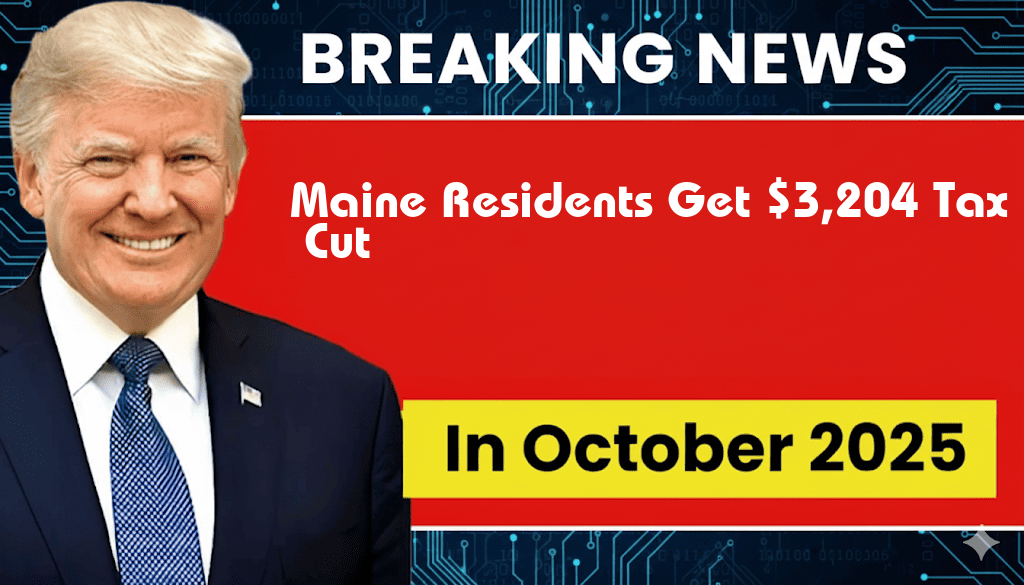 Maine Residents to Receive Average Tax Cut of $3,204 Under Trump’s New Plan