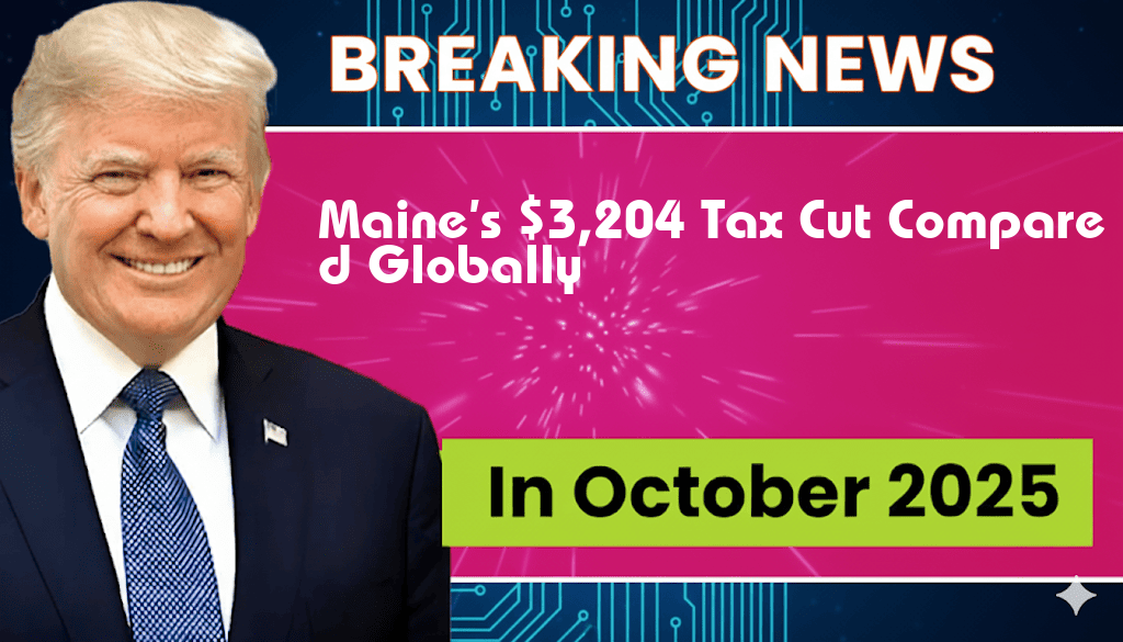 Maine’s Average Tax Cut of $3,204: A Comparative Analysis with Canada, India, and the UK