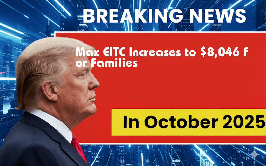 Max EITC Increases to $8,046, Offering an Additional $216 for Families with 3 or More Children