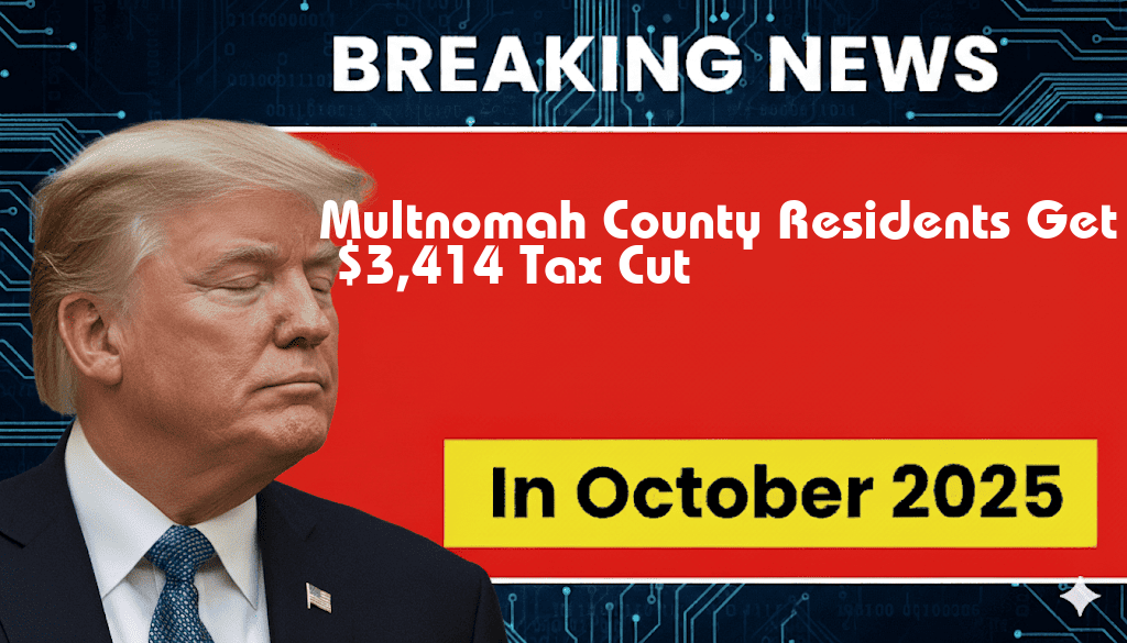 Multnomah County Residents to Benefit from $3,414 Tax Cut Under New Legislation