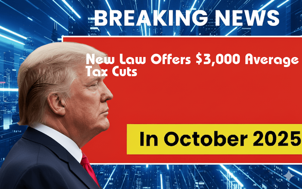 New Law Delivers Over $3,000 in Average Tax Cuts Across All 50 States