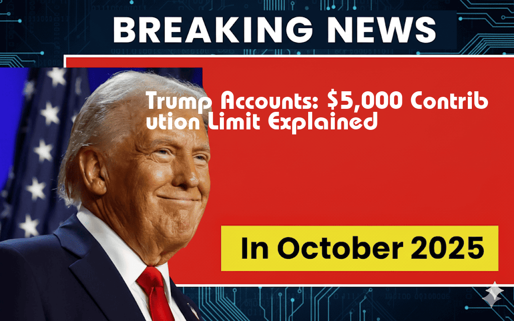 Understanding the $5,000 Annual Contribution Limit for Trump Accounts