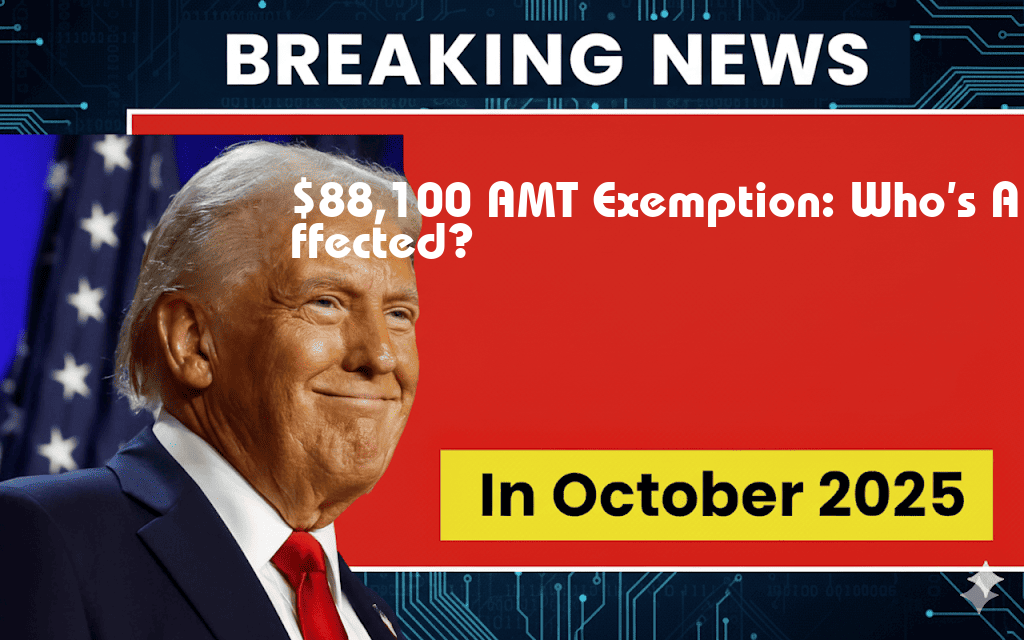 Who Will Be Impacted by the New $88,100 AMT Exemption for Singles?
